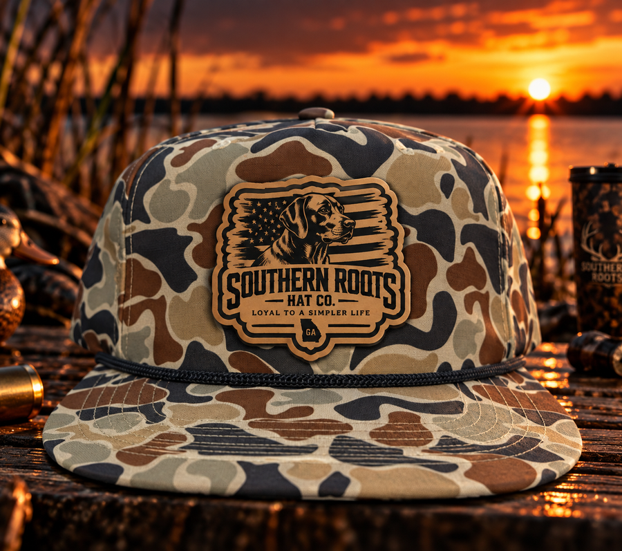 Golf/Camo With Navy Rope