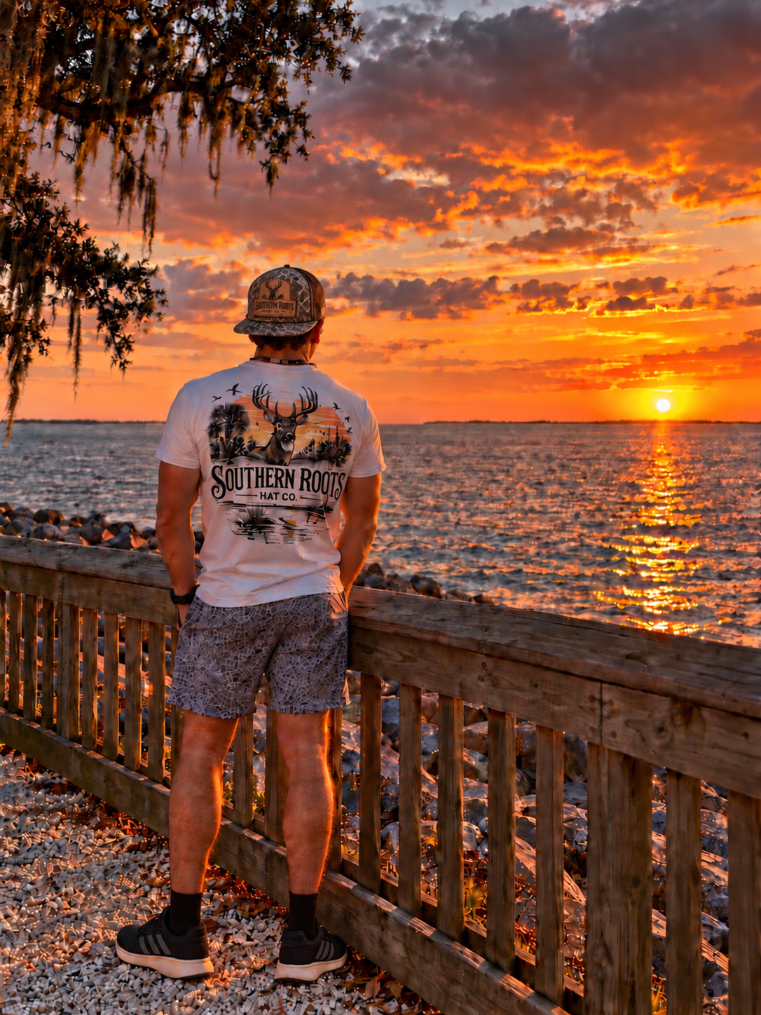 Southern Roots Hat Co. sunset lifestyle
